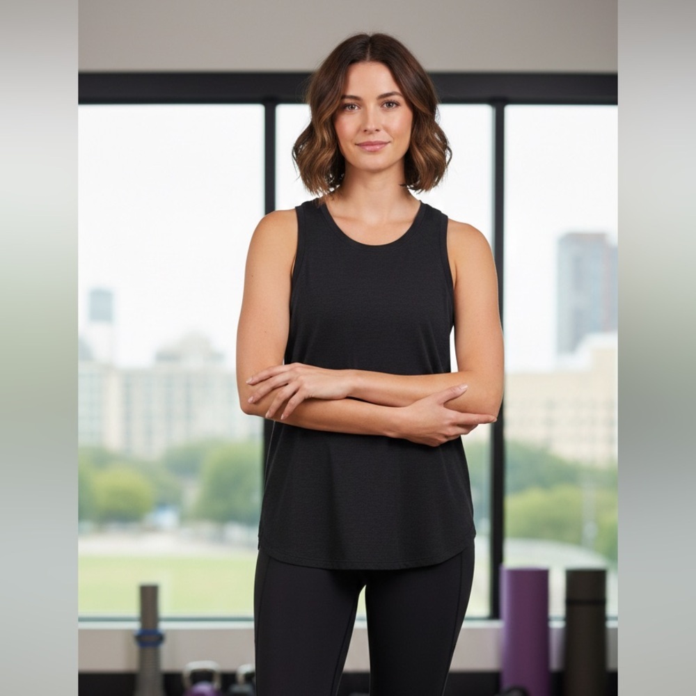 RBX Black Sleeveless Tank Top